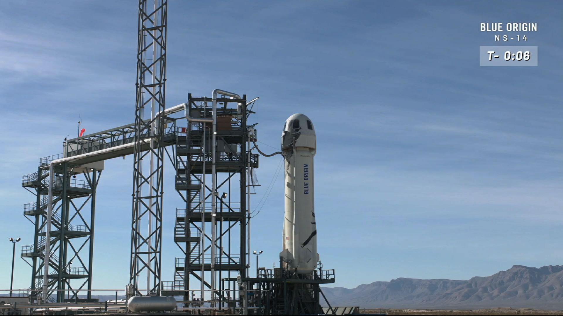 Blue Origin's New Shepard Launch Abruptly Cancelled Blue Origin's New Shepard Launch Abruptly Cancelled