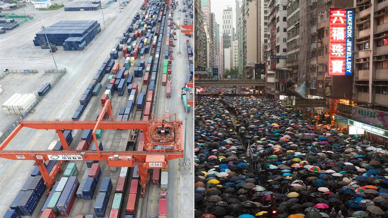 Hong Kong's Chinese Stock Market Responds To Trade Developments Hong Kong's Chinese Stock Market Responds To Trade Developments