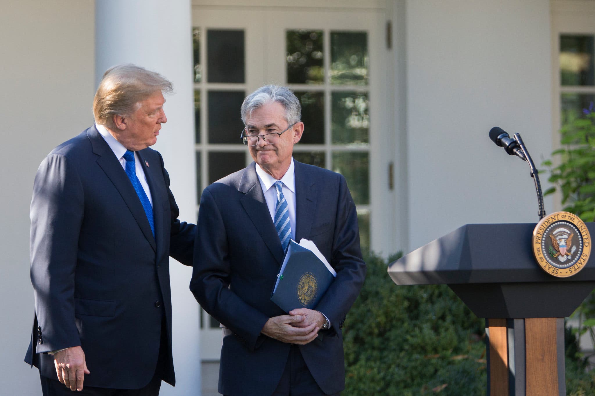 President Trump Renews Criticism Of Fed Chair Powell