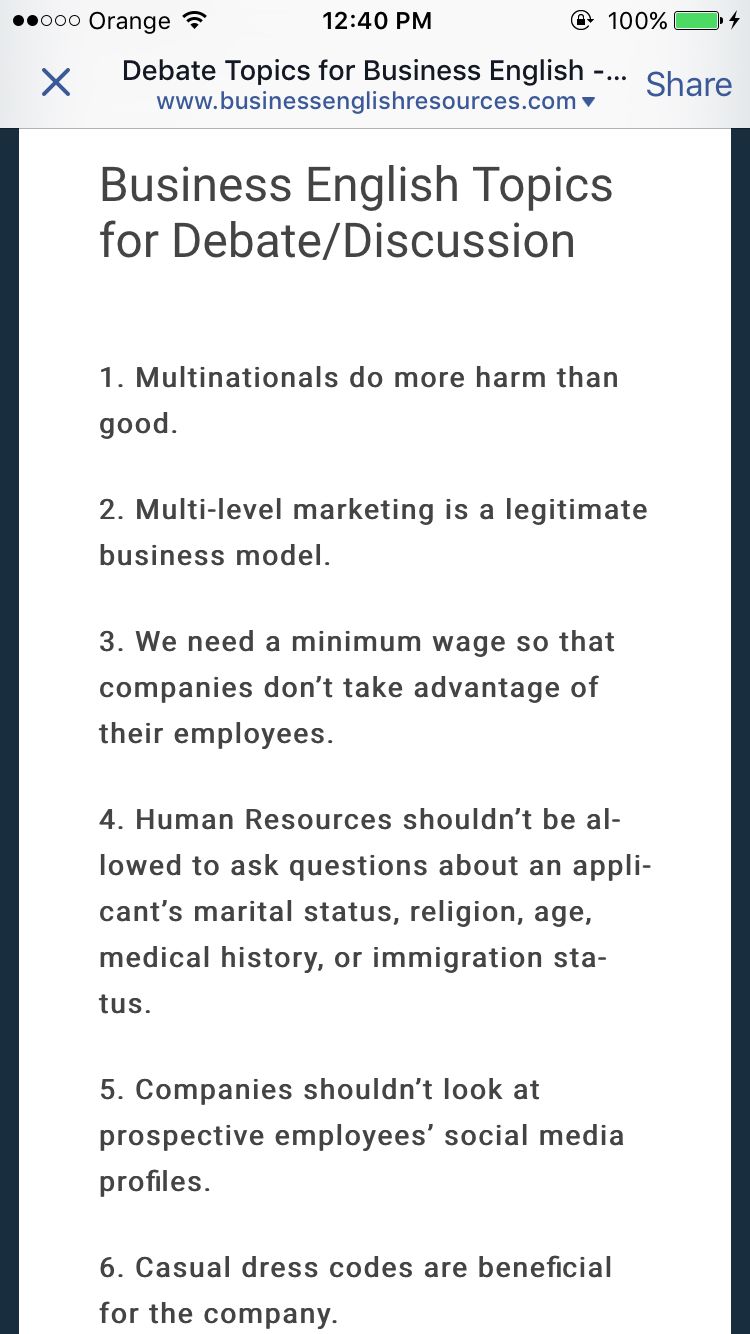 Top 5 Economic Takeaways From The English Language Leaders' Debate Top 5 Economic Takeaways From The English Language Leaders' Debate